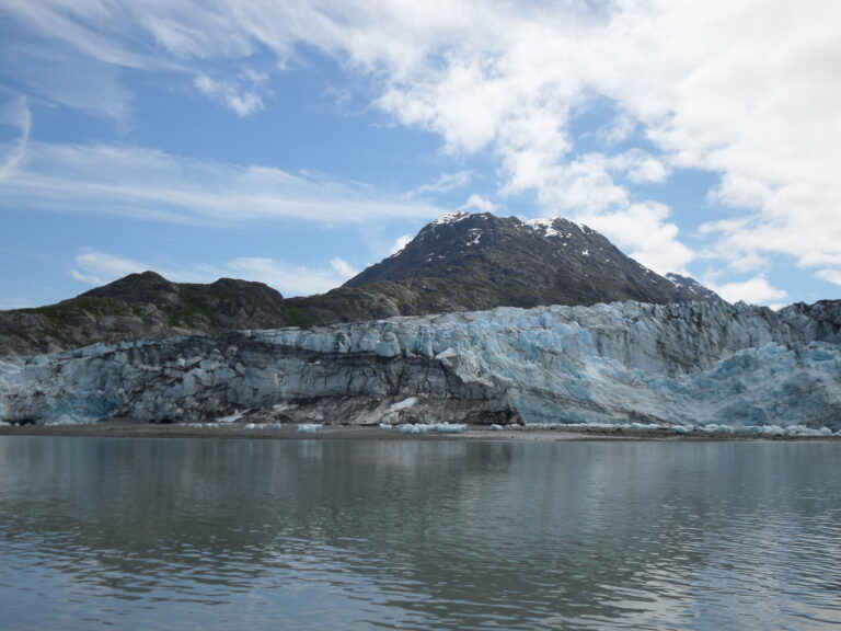 Many glaciers are receding...
